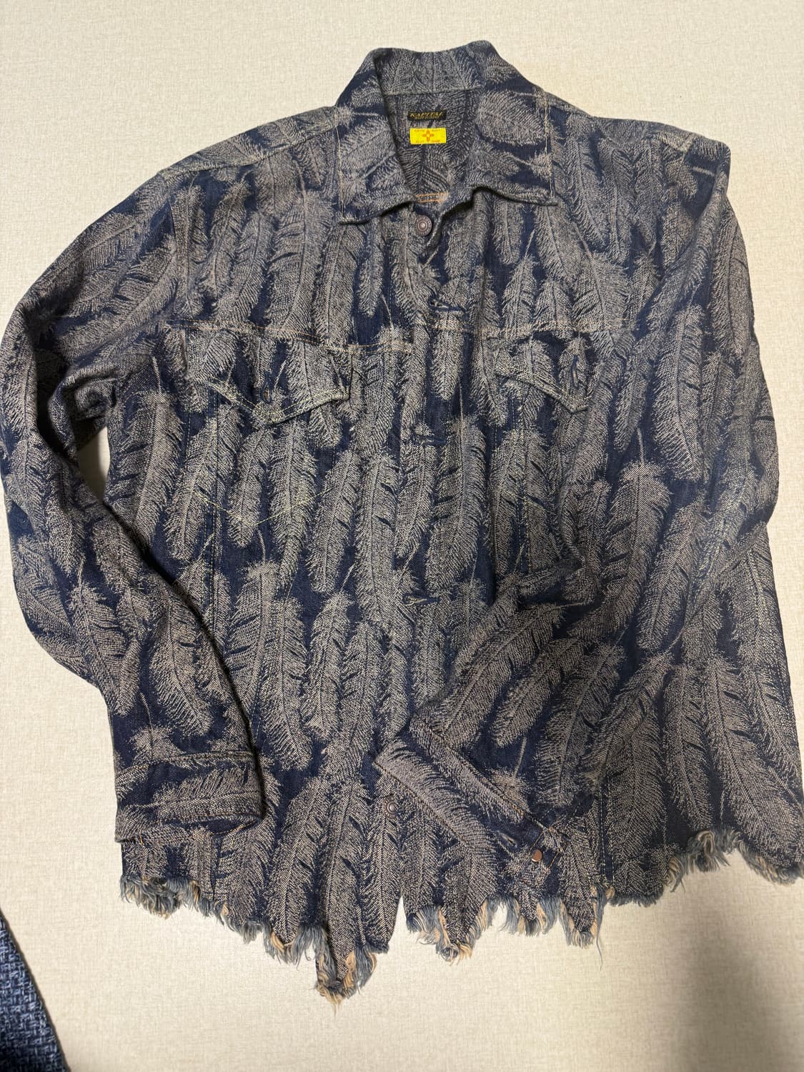 [2XL,5,110] 캐피탈 페더 데님 자켓 상품이미지1