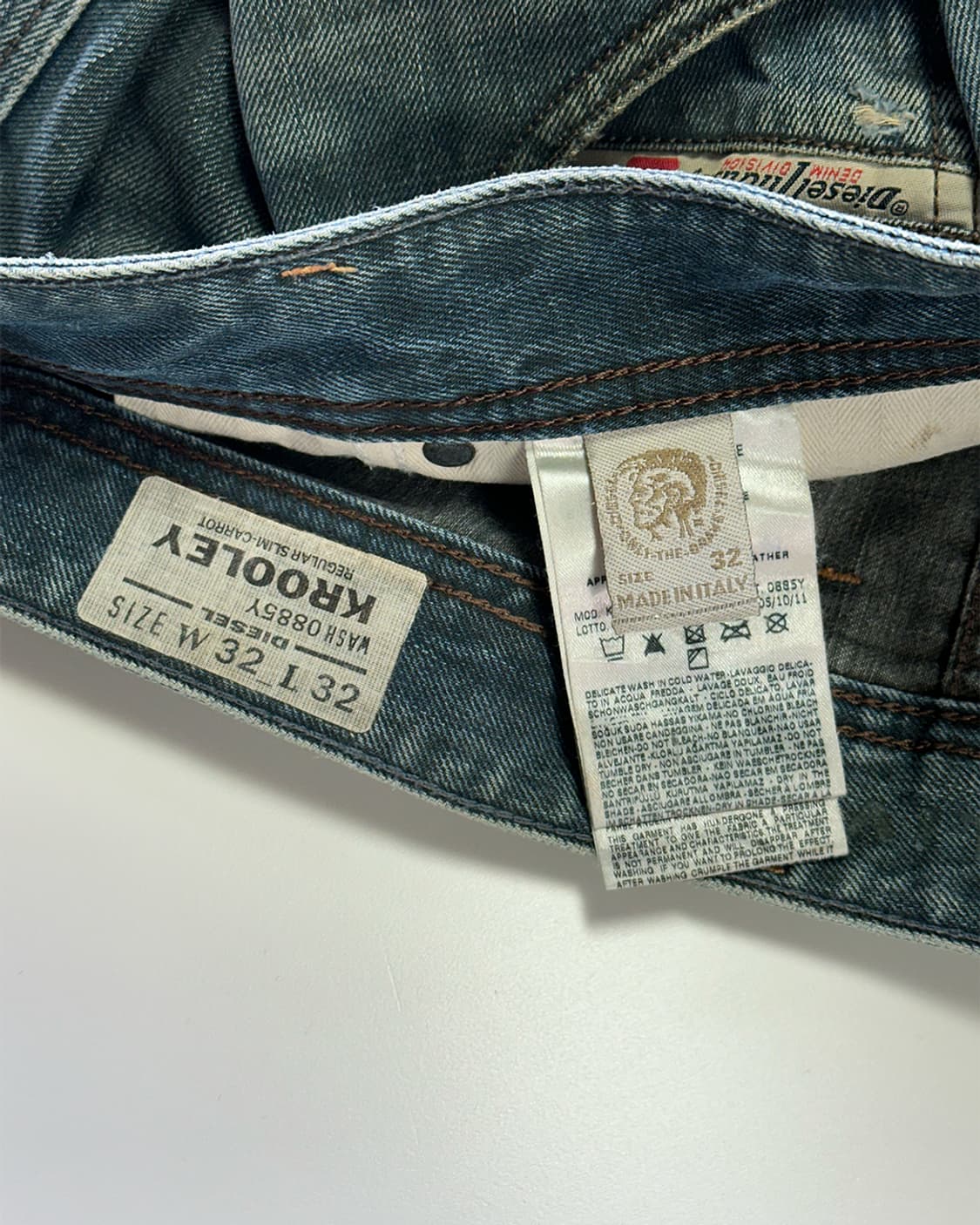 디젤 KROOLEY 크룰리 데님 팬츠 상품이미지7