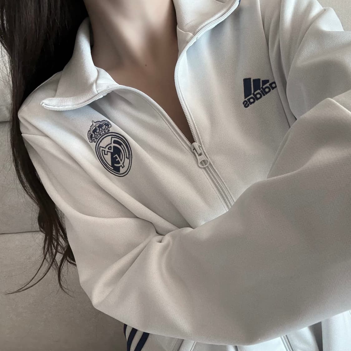 아디다스 레알 마드리드 흰파 져지 상품이미지1
