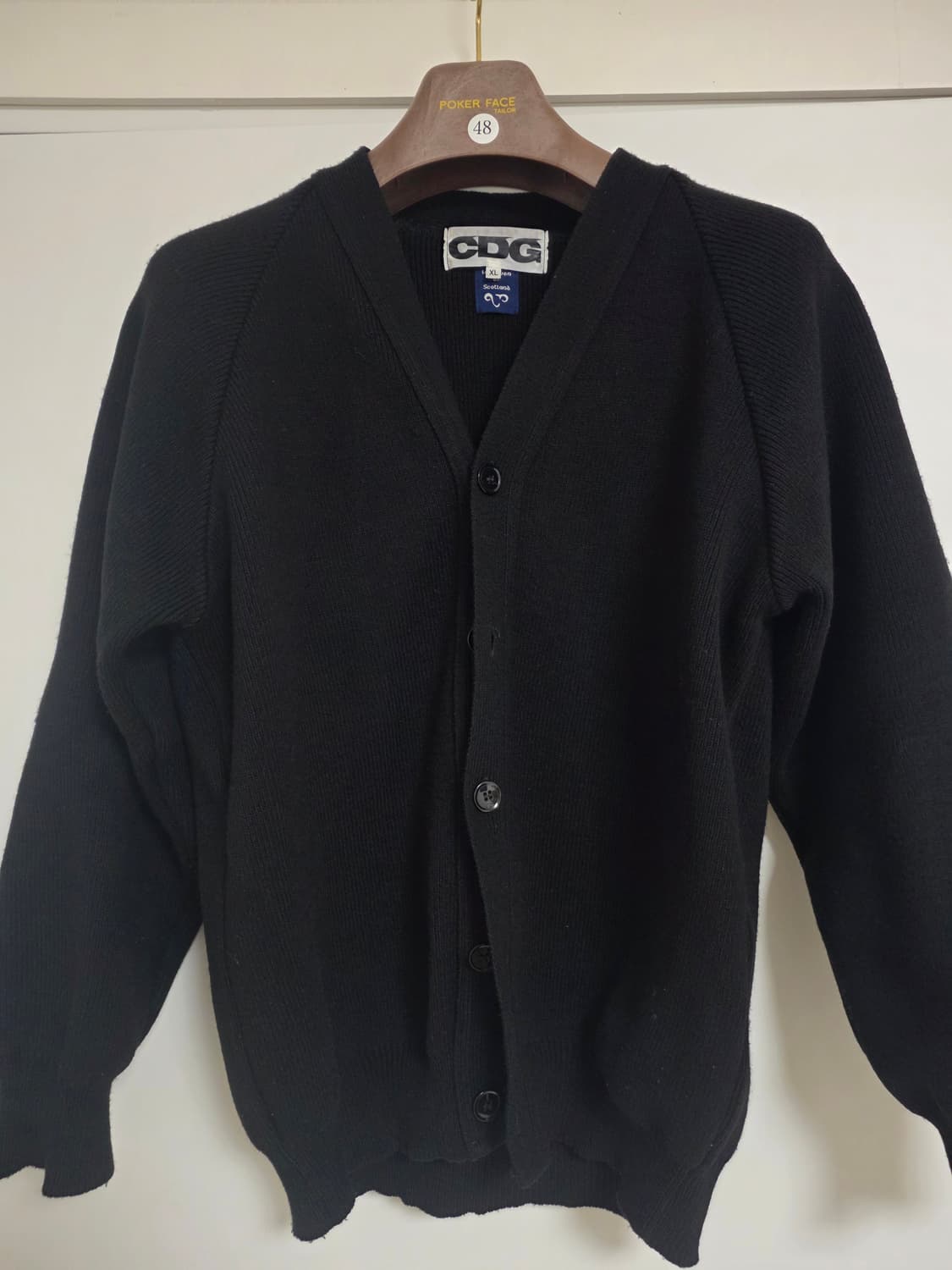 꼼데가르송 cdg 스쿨 가디건 xl 상품이미지1