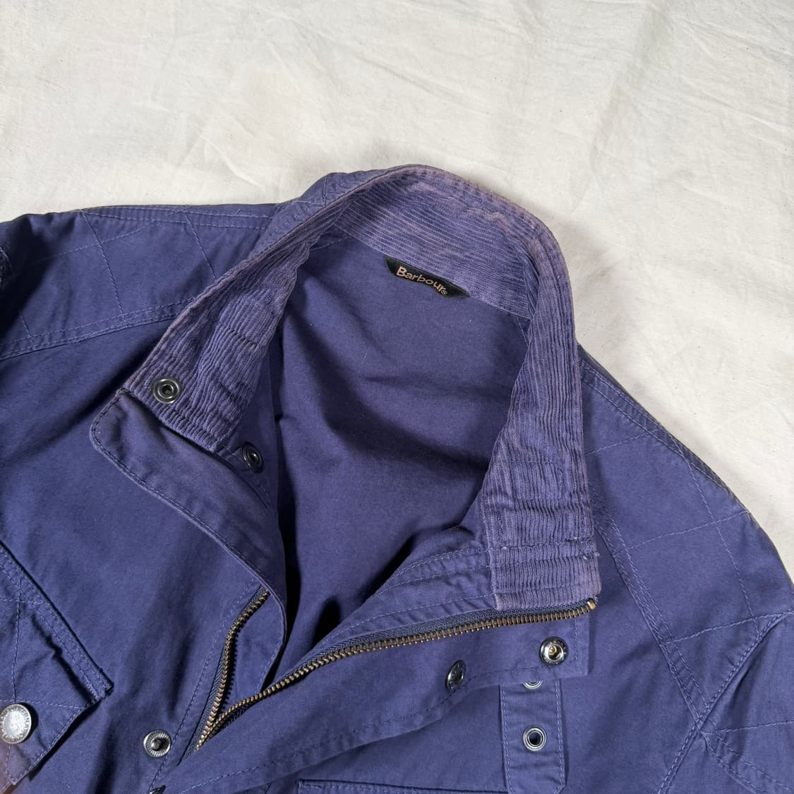바버 인터네셔널 코튼 집업 자켓 상품이미지2