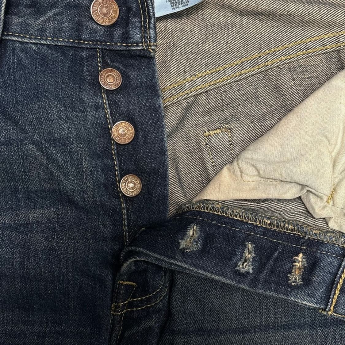 LEVI'S 501 데님 팬츠 버튼 플라이 31 | 32 상품이미지3