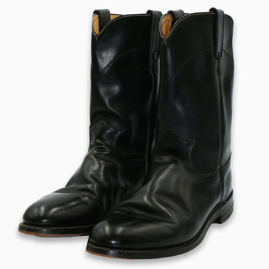 빈티지 저스틴 웨스턴 레더 부츠 9B(260-265)사이즈 BT26008 상품이미지1