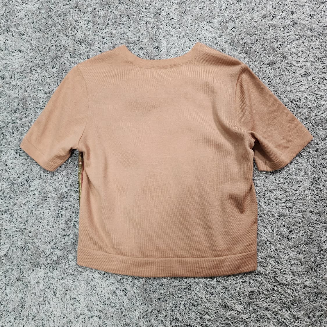 에트로 실크 울 니트 반팔셔츠 42 상품이미지5