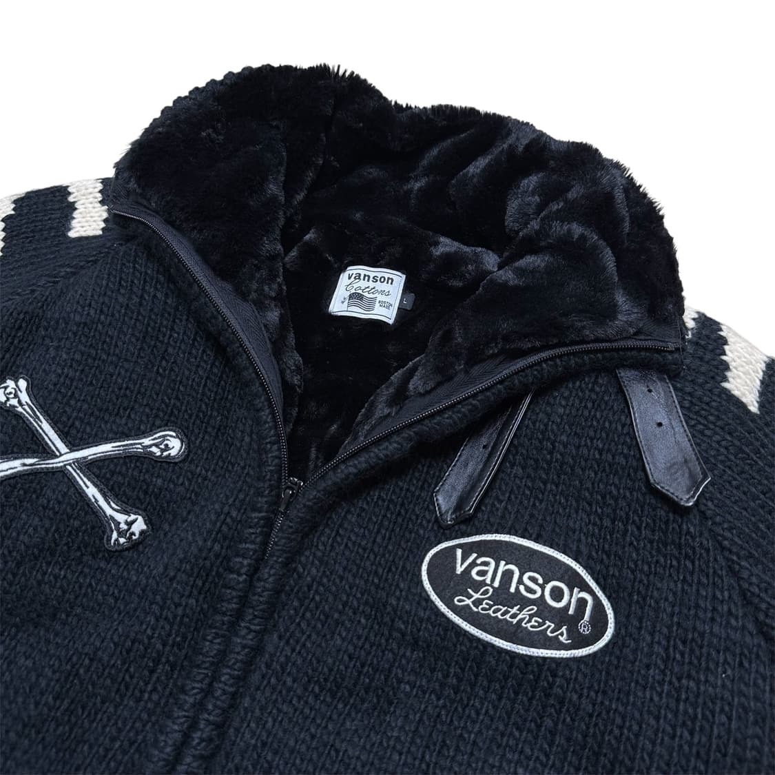 밴슨 본 스컬 코위찬 자켓 상품이미지4