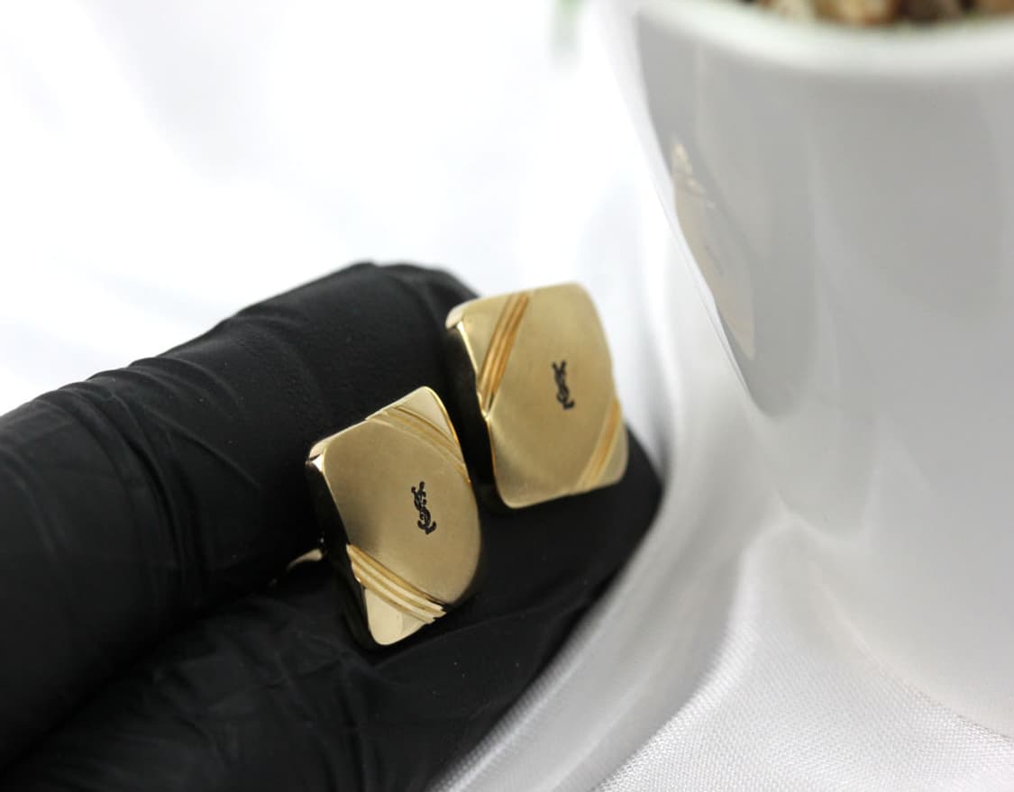 입생로랑 A-등급 남자 명품 커프스 빈티지 상품이미지6