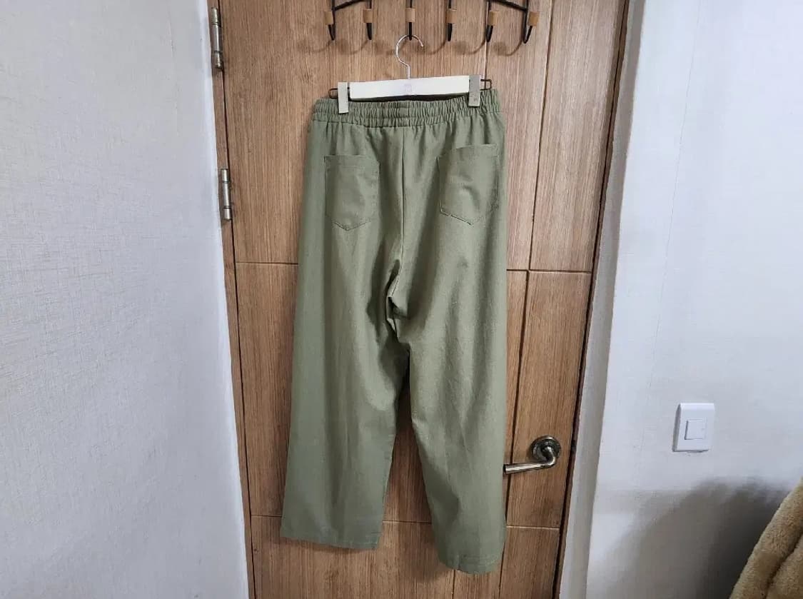 (L)라퍼지스토어 원턱 와이드 린넨 팬츠 상품이미지3