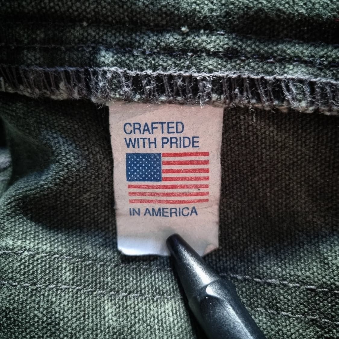 80s USA Gung Ho 더블니 스트레이트 팬츠 32/32 상품이미지5