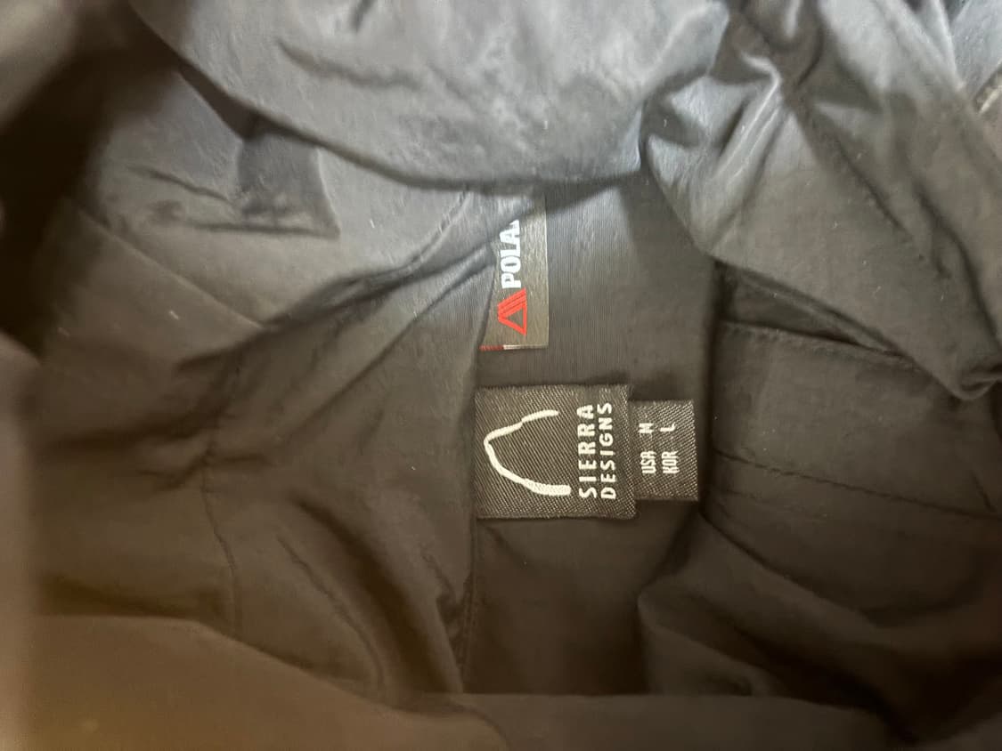 시에라디자인 폴라텍 200 사프 (SAPPH) 인슐레이션 자켓 BLACK 상품이미지4