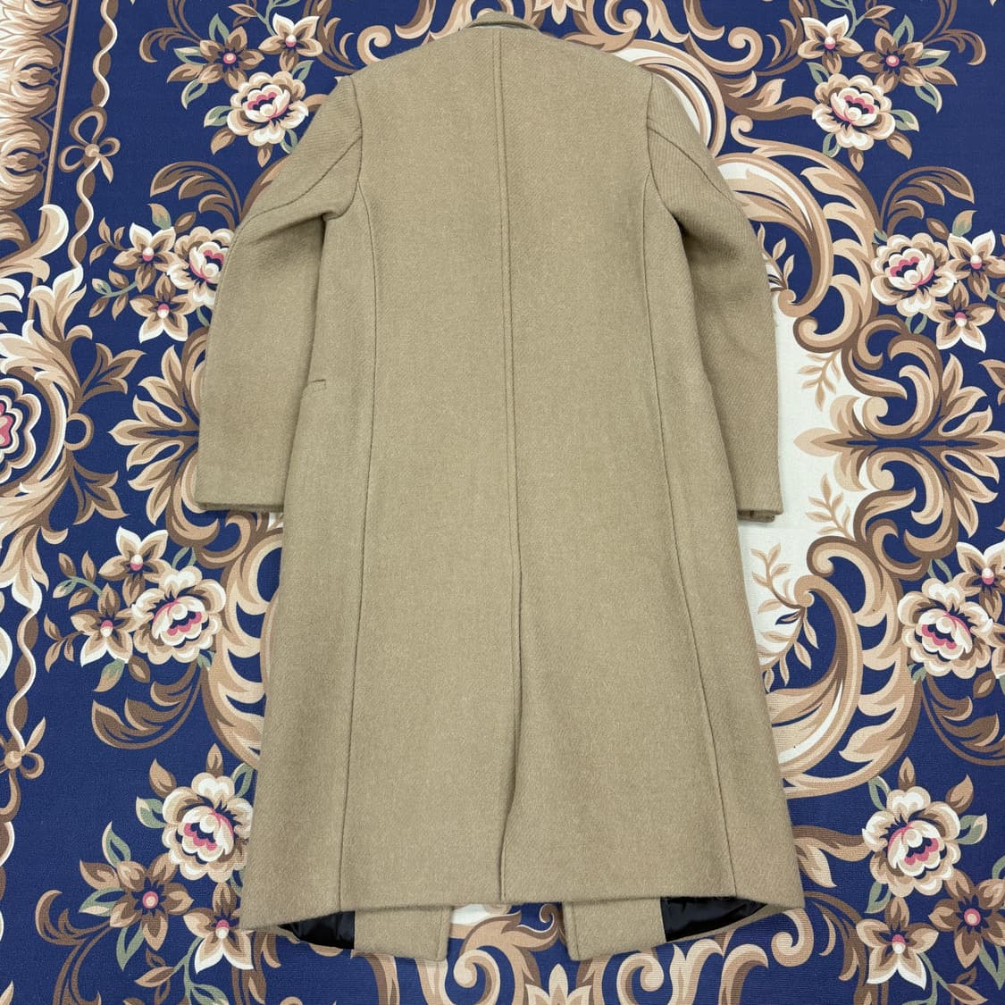 (XS)렉토 Recto 울 알파카 롱코트(베이지) 상품이미지6