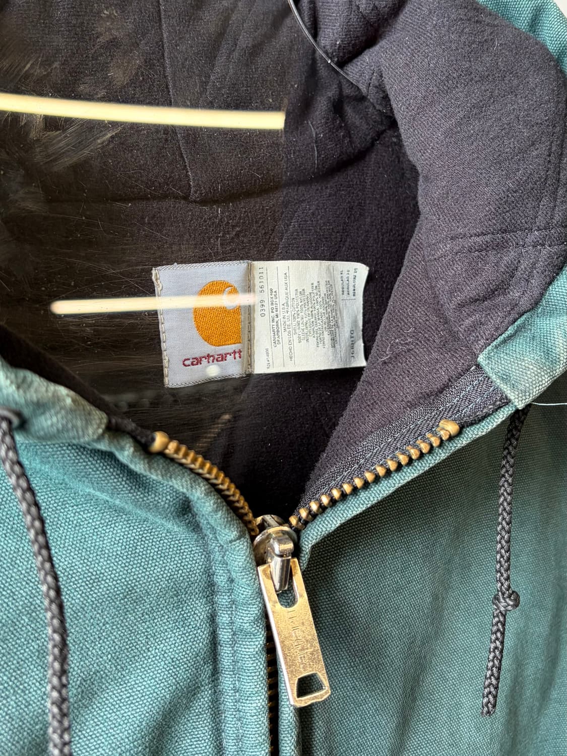 1999 칼하트 J68 액티브 자켓 HTG XL-R 상품이미지2