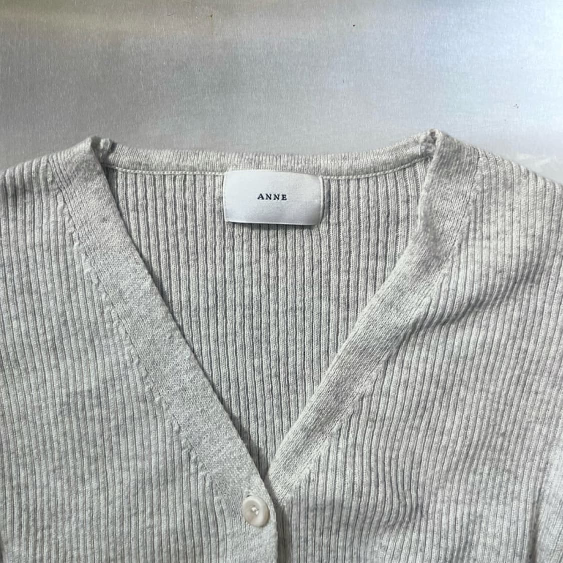 oatmeal unbalance cardigan 상품이미지4