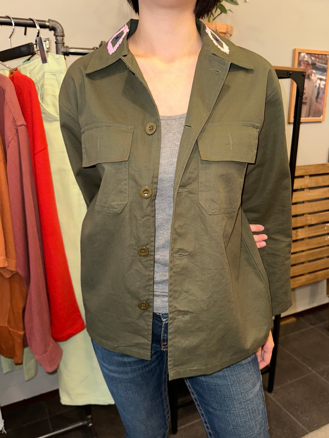 Navajo pattern shirt 상품이미지4