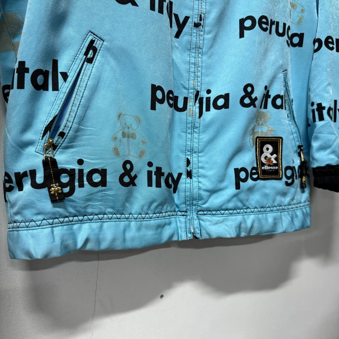 엘레쎄 리버시블 테디베어 후리스 집업 점퍼 자켓 상품이미지5