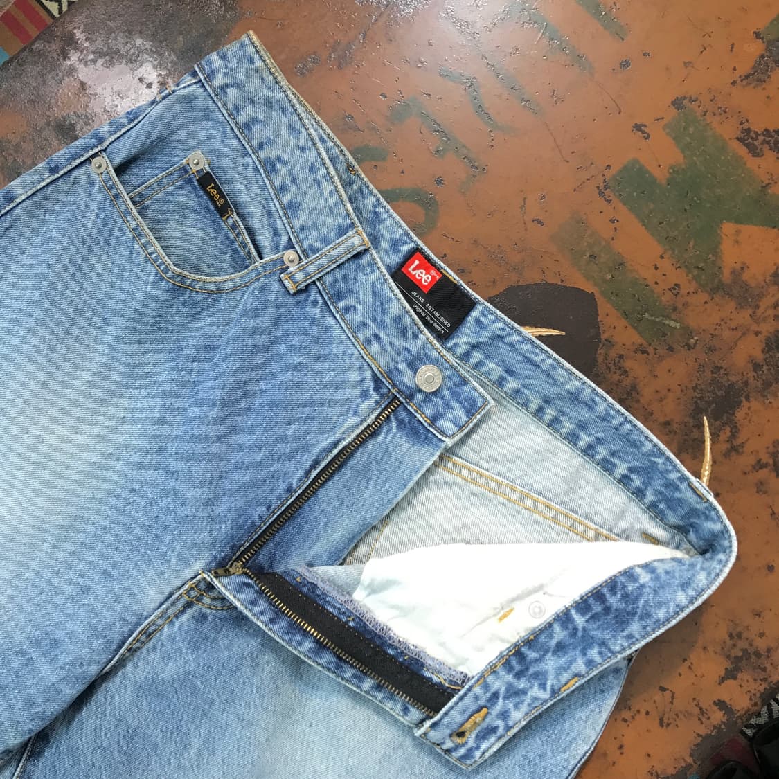 Lee 리 연중청 데님 팬츠  허리 33 사이즈  상품이미지5