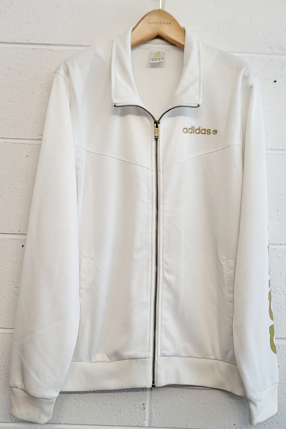 아디다스(일본판) 네오 화이트골드 트랙탑 져지 판매 상품이미지1