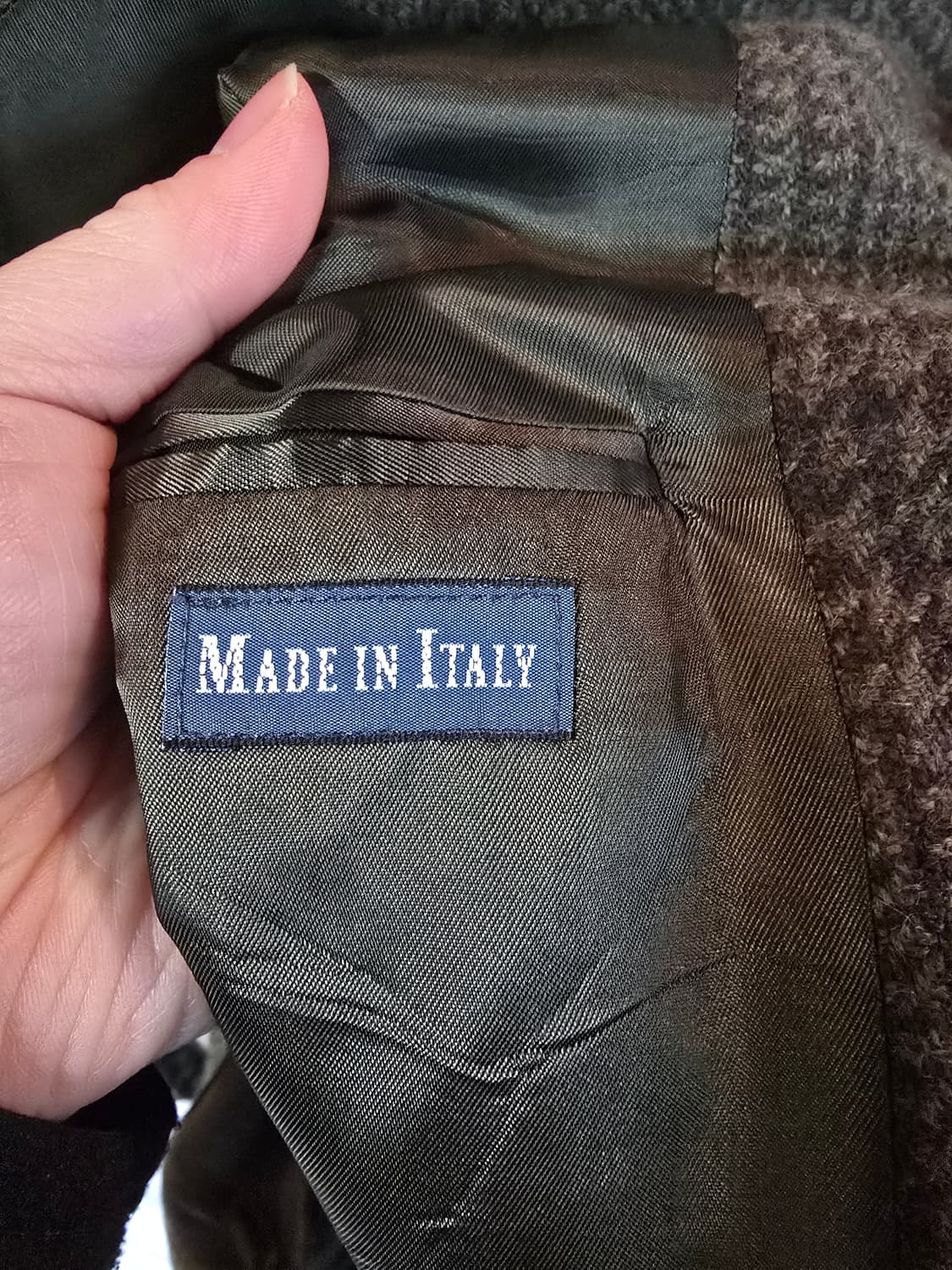 폴로  랄프로렌 체크 블레이저 이태리 모100프로 자켓 상품이미지7