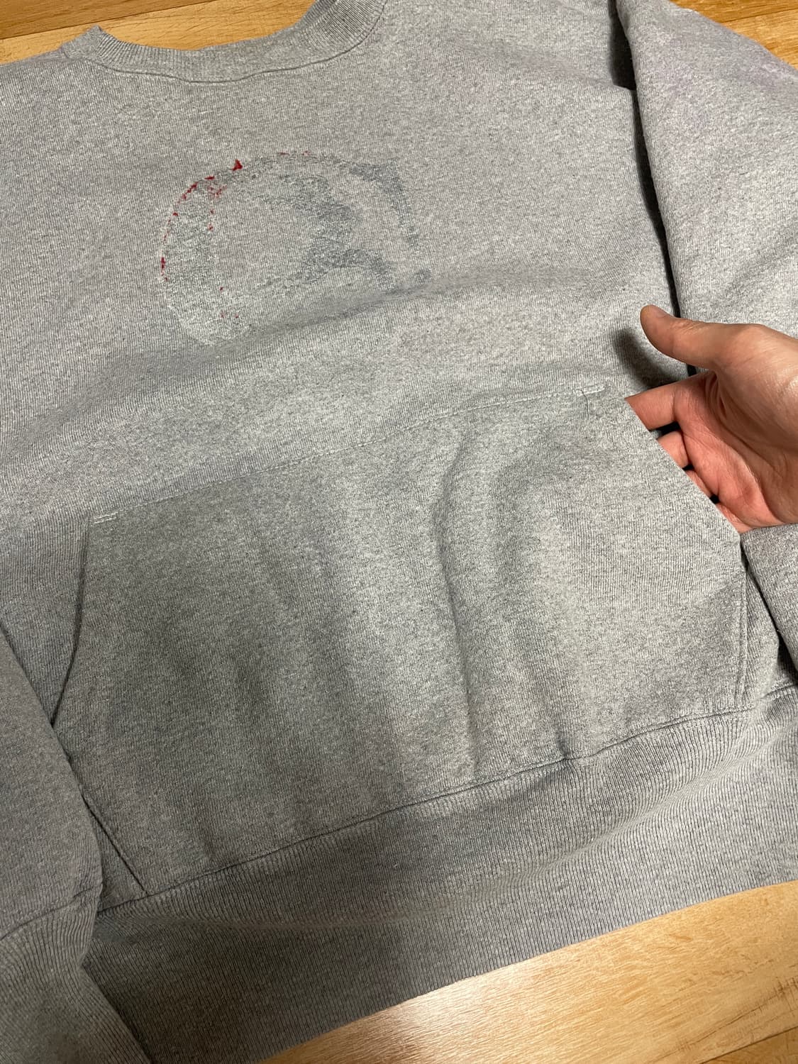 (슈퍼레어)90s 챔피온 스웻셔츠 더블페이스 상품이미지3