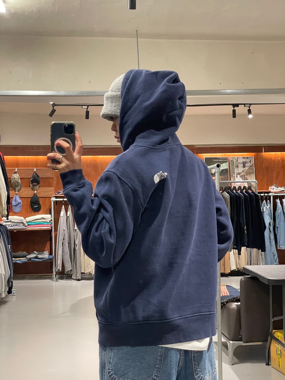 노스페이스 후드 티셔츠   상품이미지4