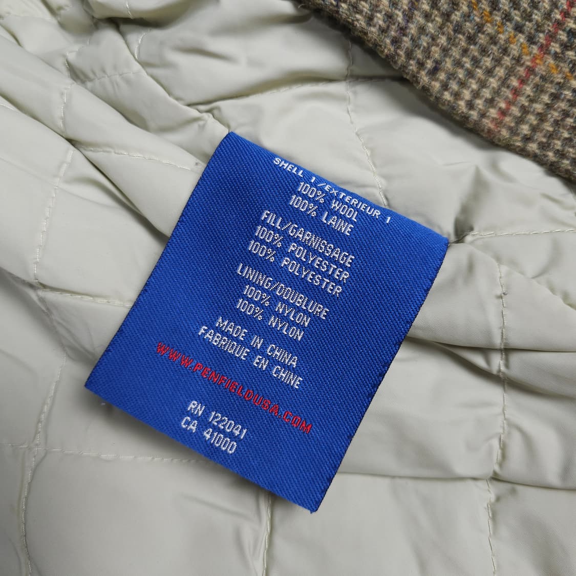 펜필드 트레일웨어 울헌팅자켓 XS 상품이미지7