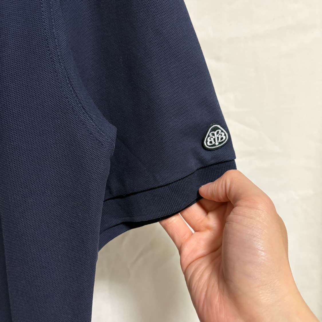 브룩스브라더스 컨트리클럽 코튼 PK 카라 반팔 티셔츠 / 네이비, M 상품이미지7