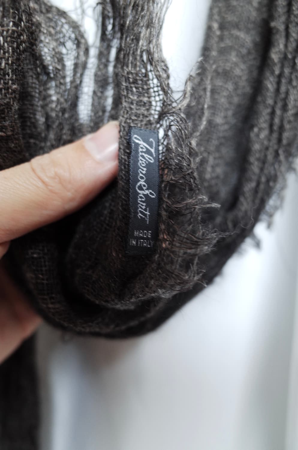 Farielro Sarti 알파카 리넨 스카프 상품이미지2