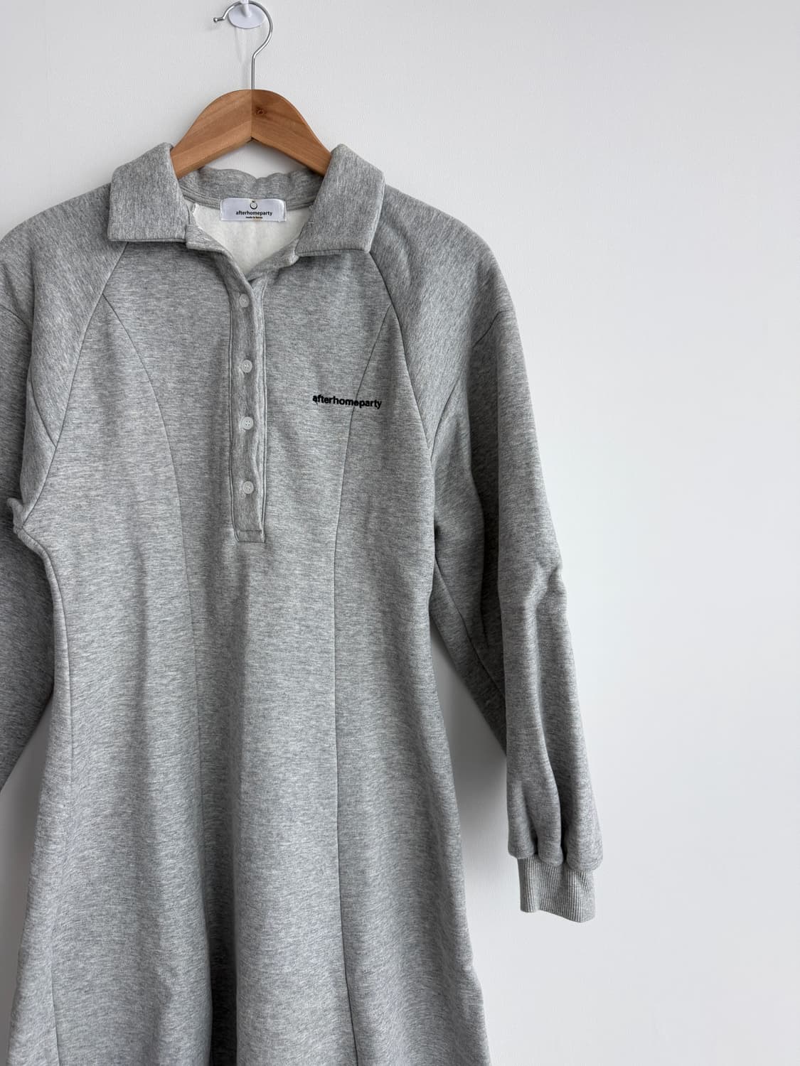 [애프터홈파티] 기모 롱드레스 기모원피스 롱원피스 상품이미지5