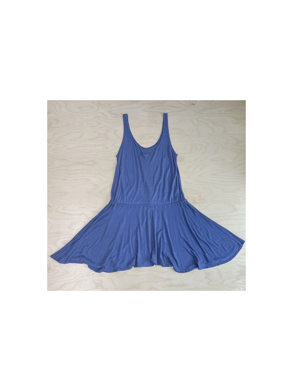 빈티지 더스티블루 나시 원피스  상품이미지2