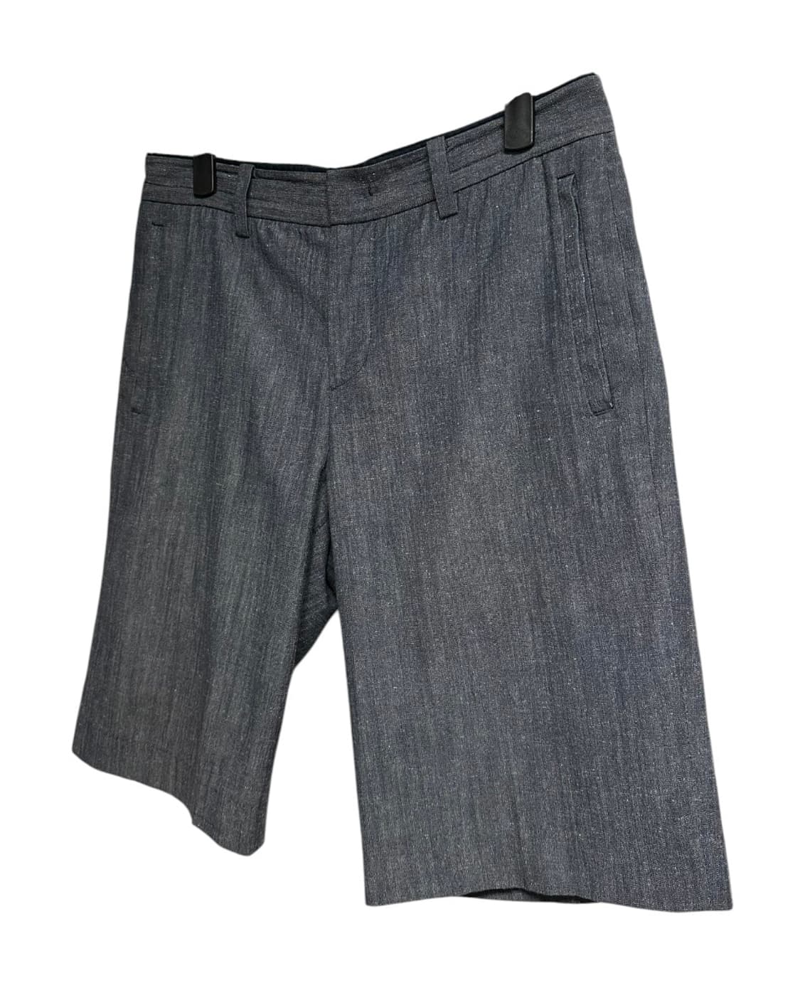 시스템옴므(SYSTEM) 레귤러핏 그레이 쇼츠 반바지 상품이미지2