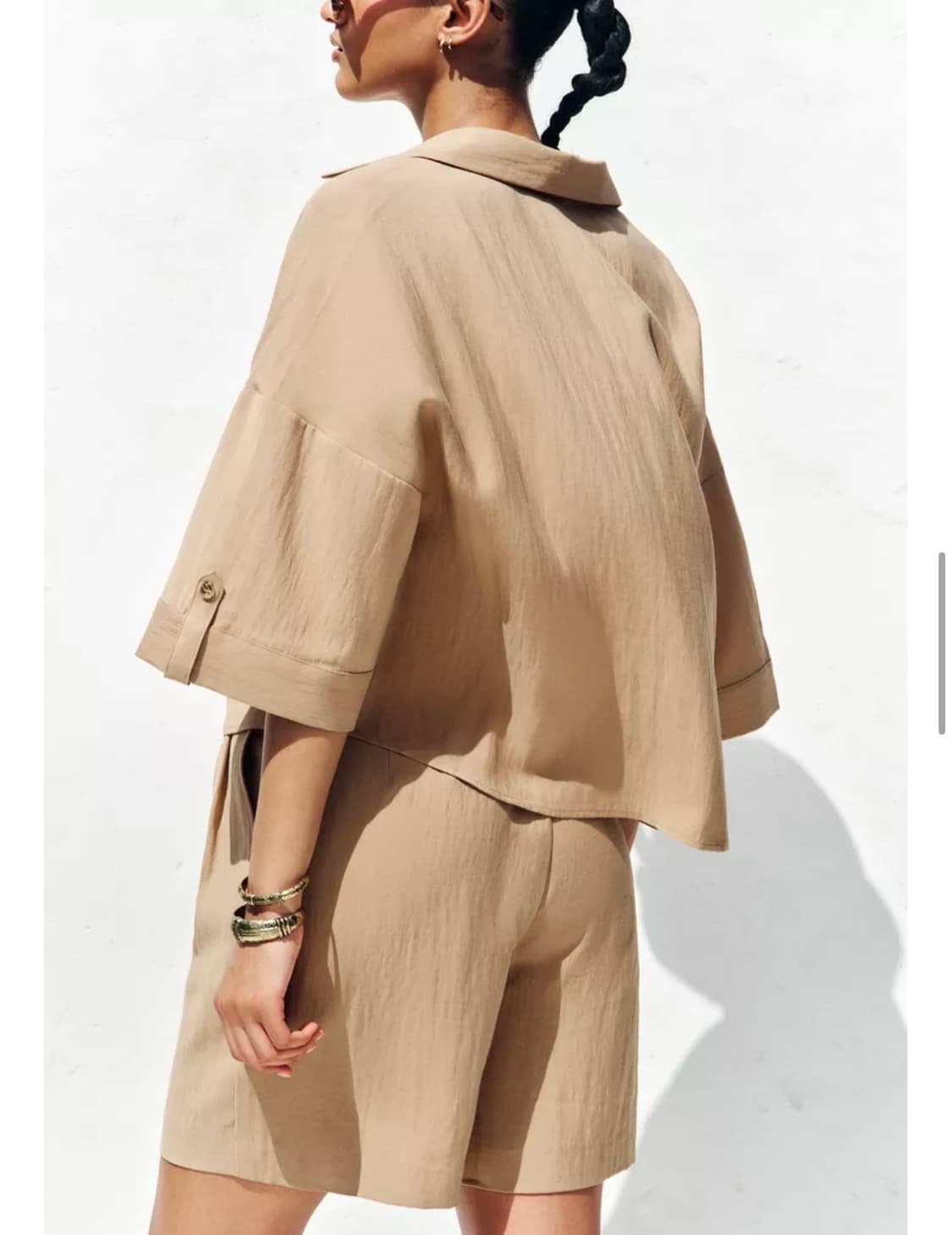 Zara 버뮤다 팬츠 상품이미지4