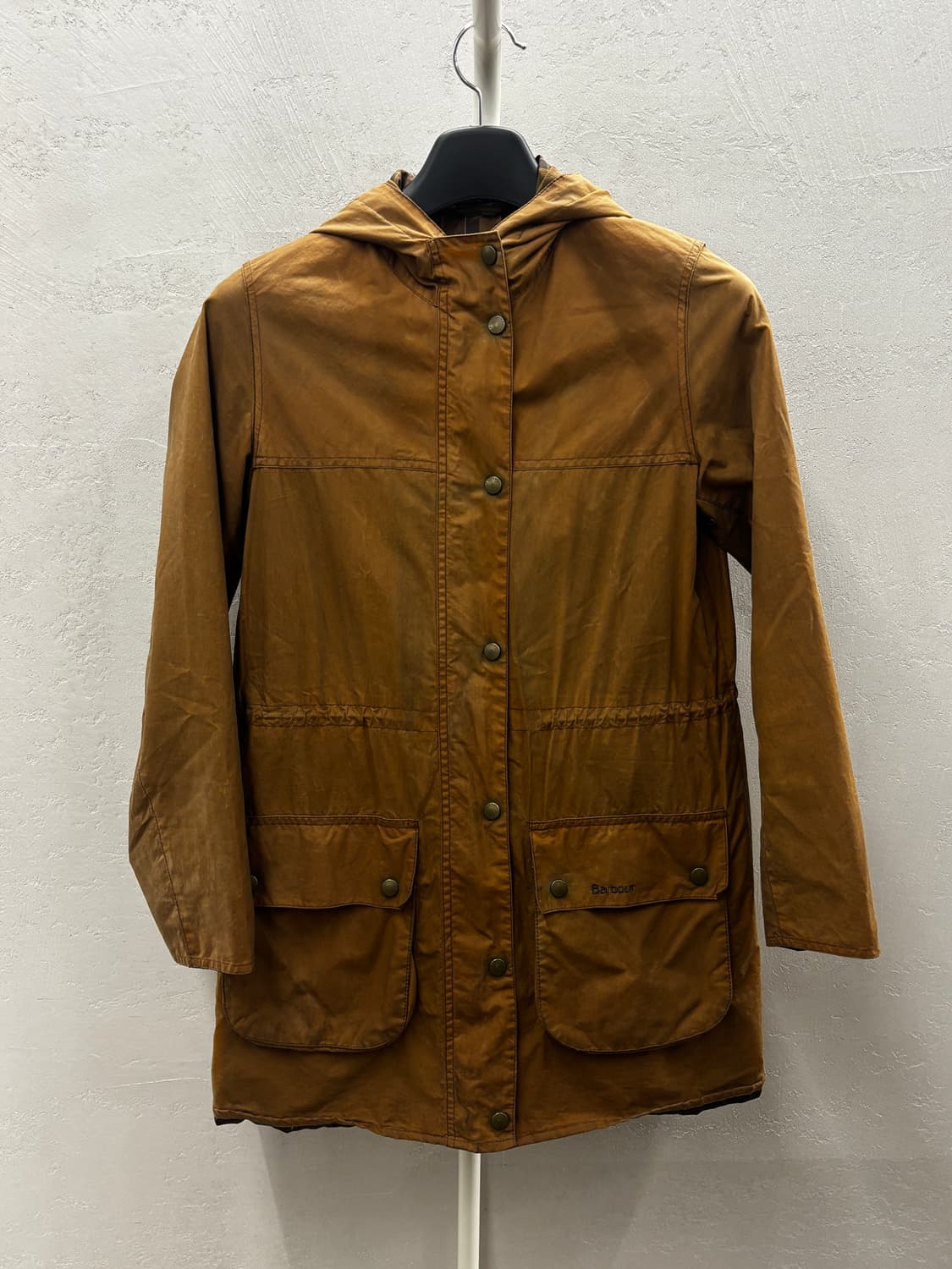 바버 라이트웨이트 더럼 왁스 자켓 S~M 상품이미지2