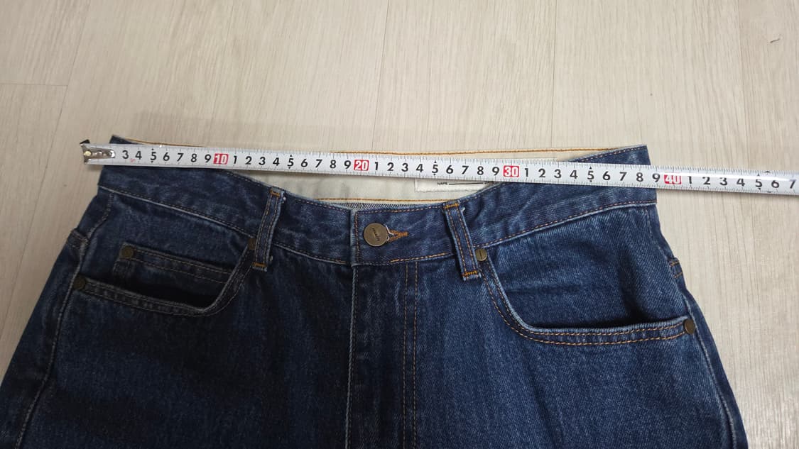 (착샷) 리넥츠 데님 팬츠 테일러드 스트레이트 상품이미지7