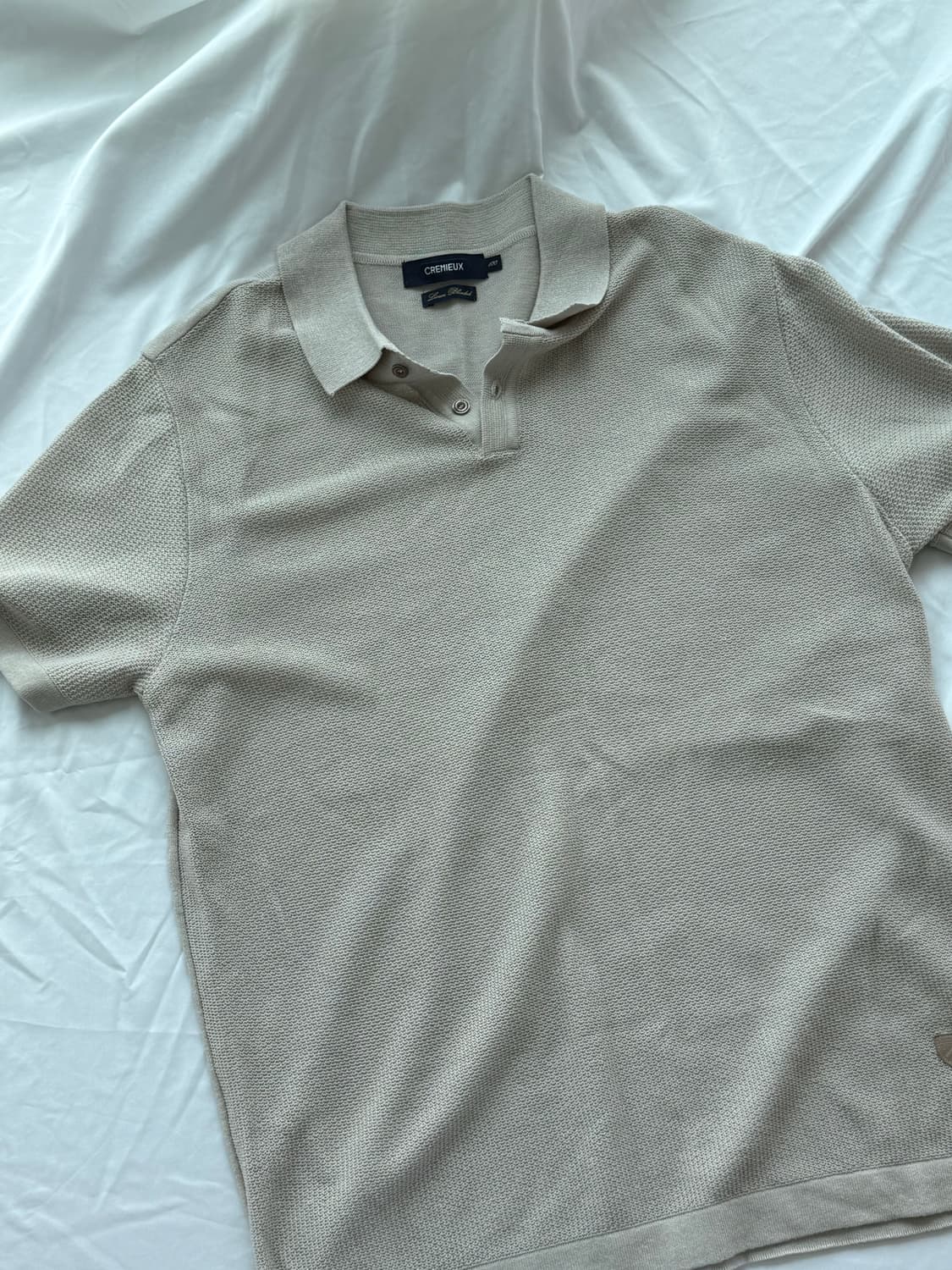 CREMIEUX 카라 니트티 100사이즈 상품이미지1