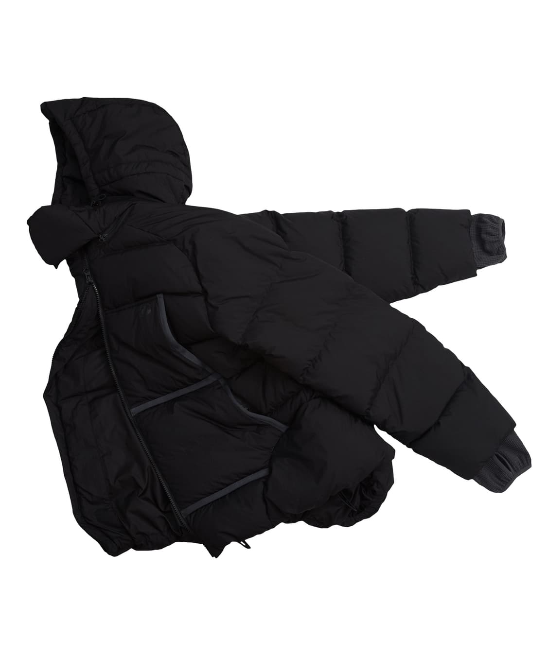 산산기어 TAPED PUFFER JACKET [Black] 2 Size 상품이미지7