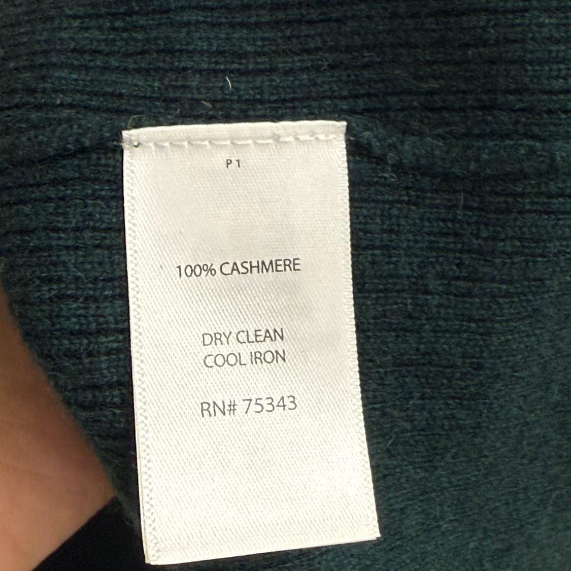 ST. TROPEZ 100% 캐시미어 가디건 (M) 상품이미지3
