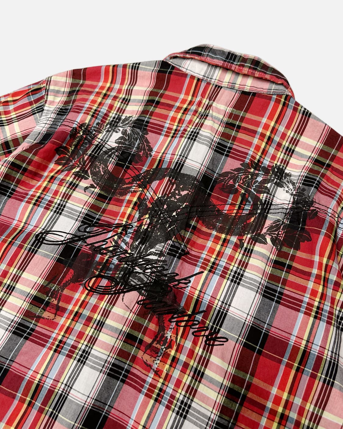 IKKA western check printing shirt 상품이미지6