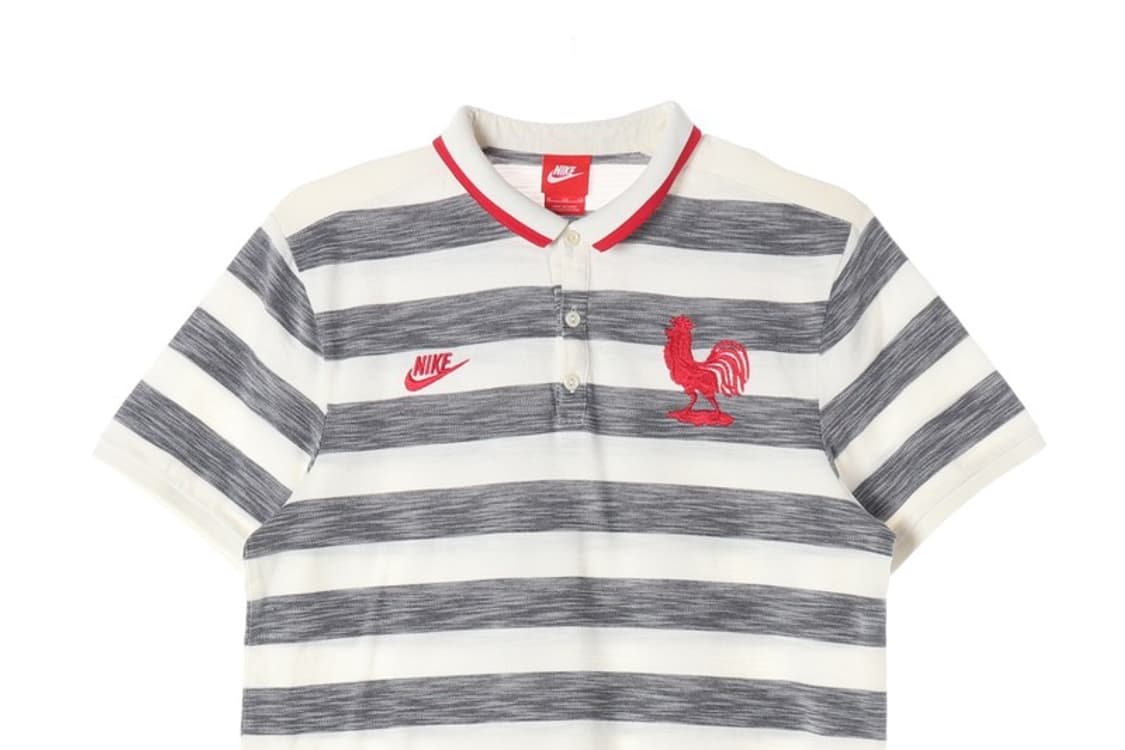 나이키 프랑스 국대 FFF 스트라이프 폴로 셔츠 XL 상품이미지3