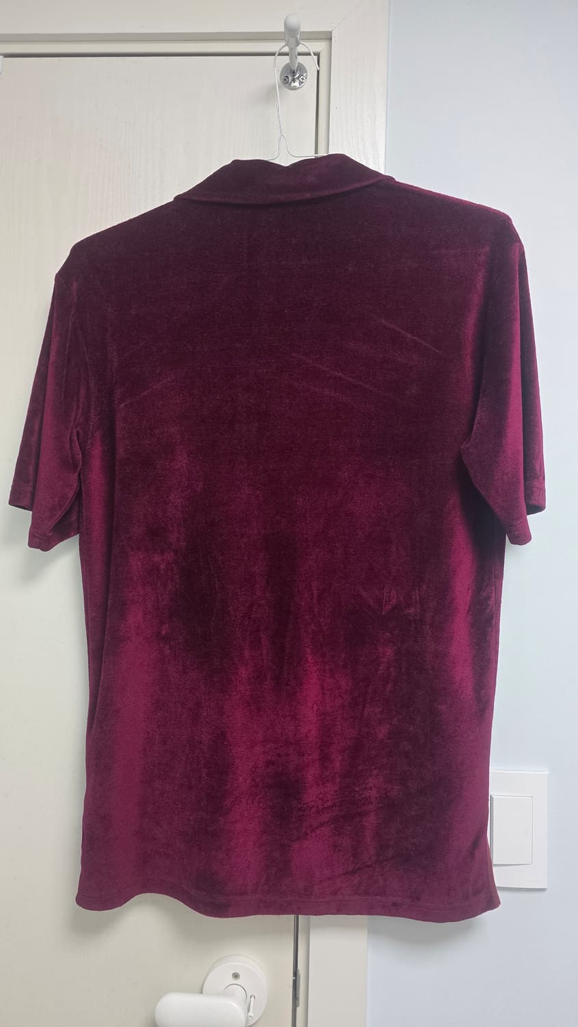 시스마잔 버건디 폴로 셔츠 상품이미지2