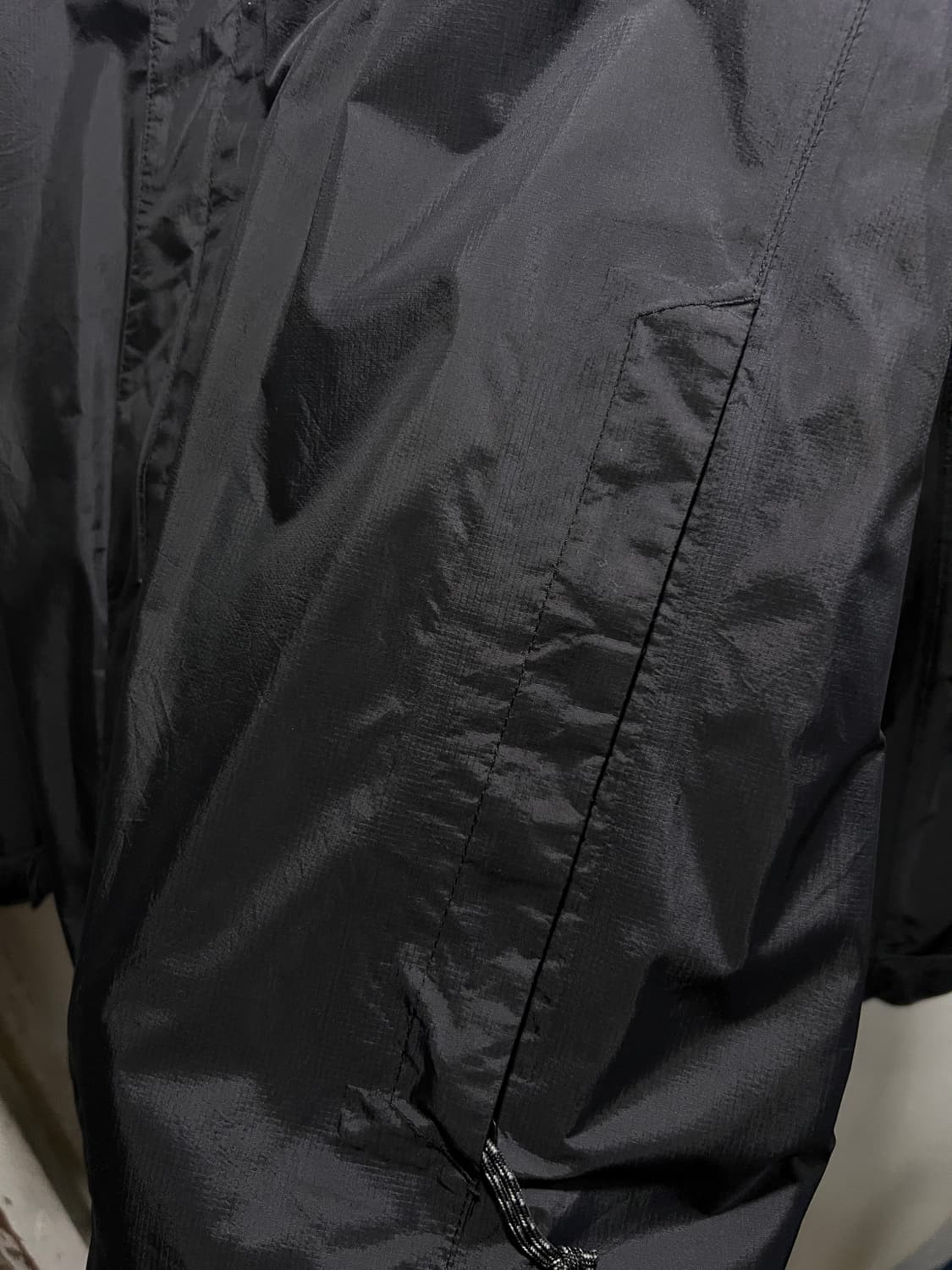 [2XL]L.L.Bean 엘엘빈 플리스 라이닝 블랙 나일론 윈드 브레이커 상품이미지4