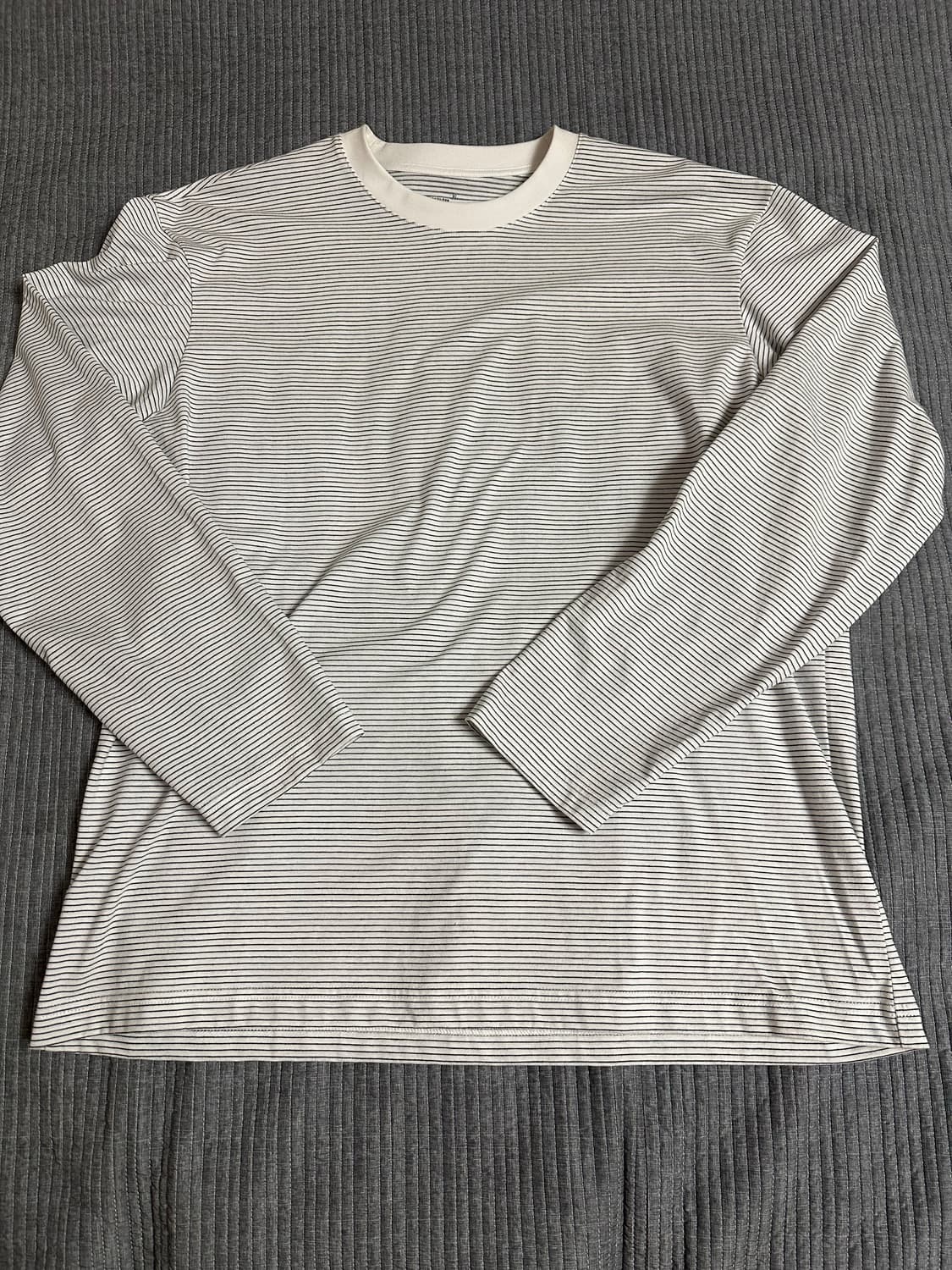 (XL) 무인양품 스트라이프 롱슬리브 상품이미지1