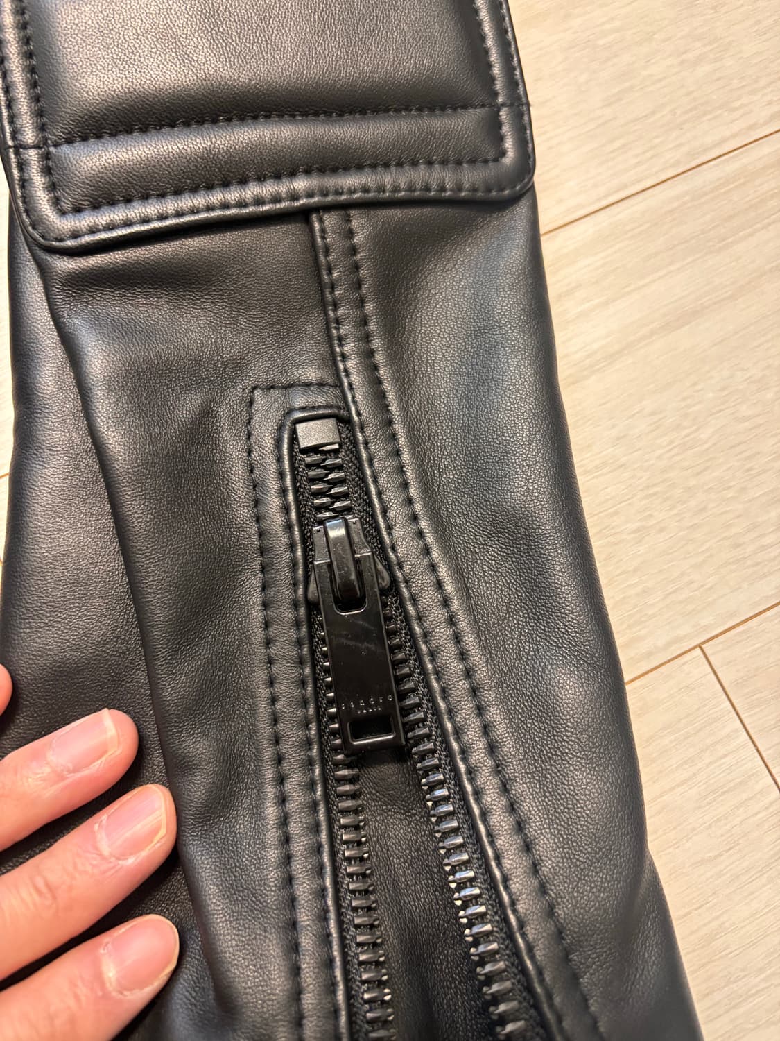 (Lsize) 산드로 스피디웨이 바이커 자켓 상품이미지4