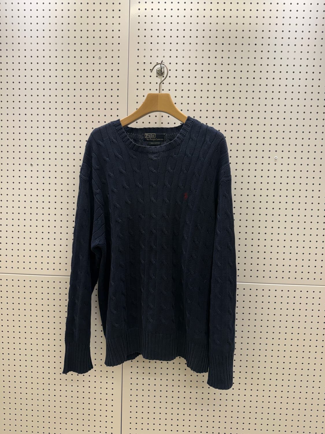 폴로 랄프로렌 케이블 니트 코튼 스웨터 U1697 상품이미지2