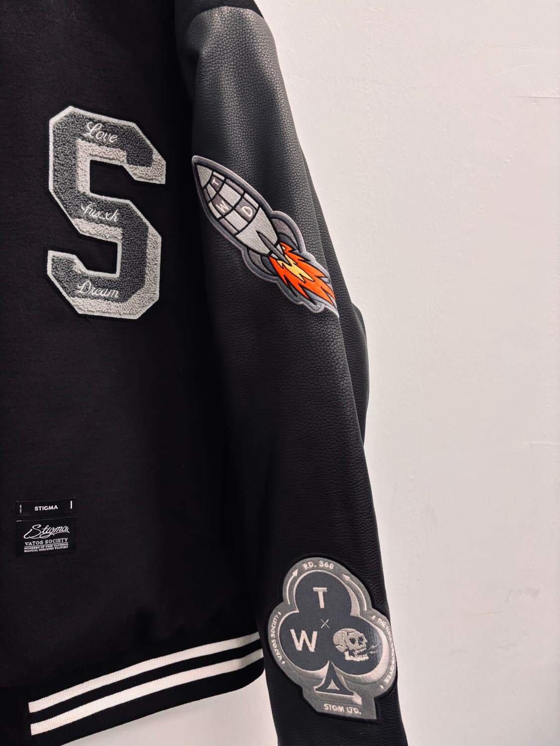 스티그마(STIGMA) VATOS 바시티 자켓 상품이미지5