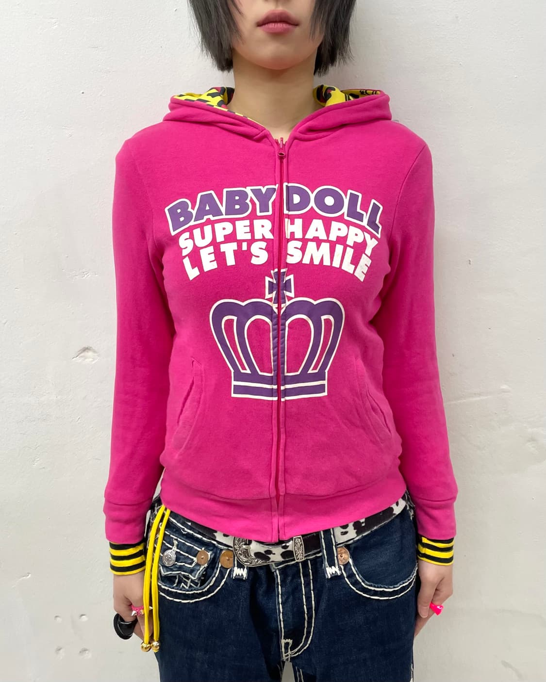 Yellow Leopard Reversible Hooded  상품이미지4