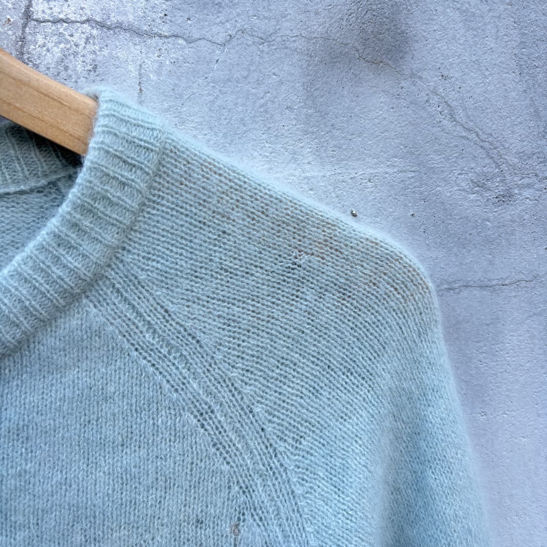 Hysteric Glamour 히스테릭글래머 앙고라 니트 집업 상품이미지4