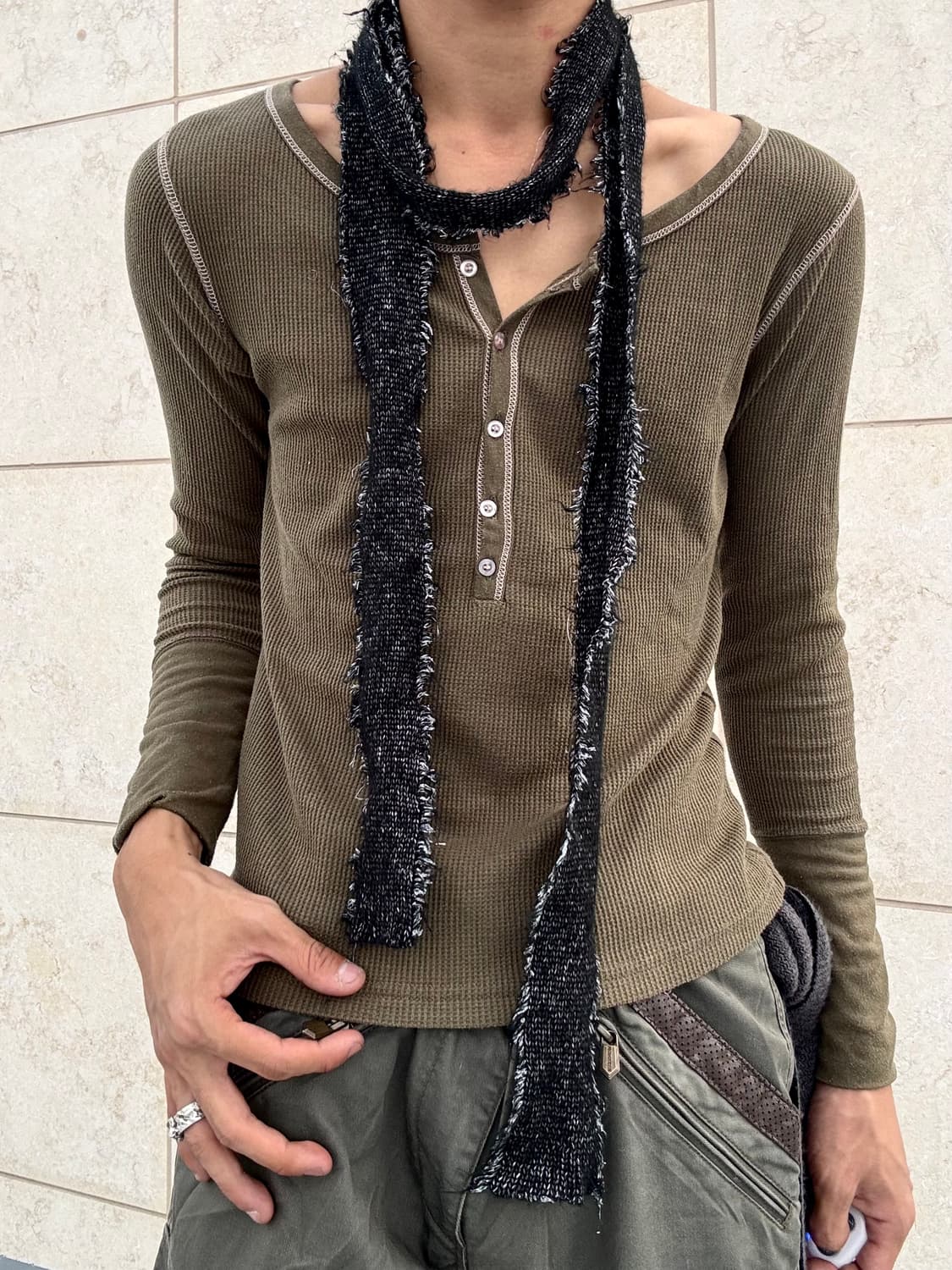 “Vintage” Y2K Mood Scarf 상품이미지3