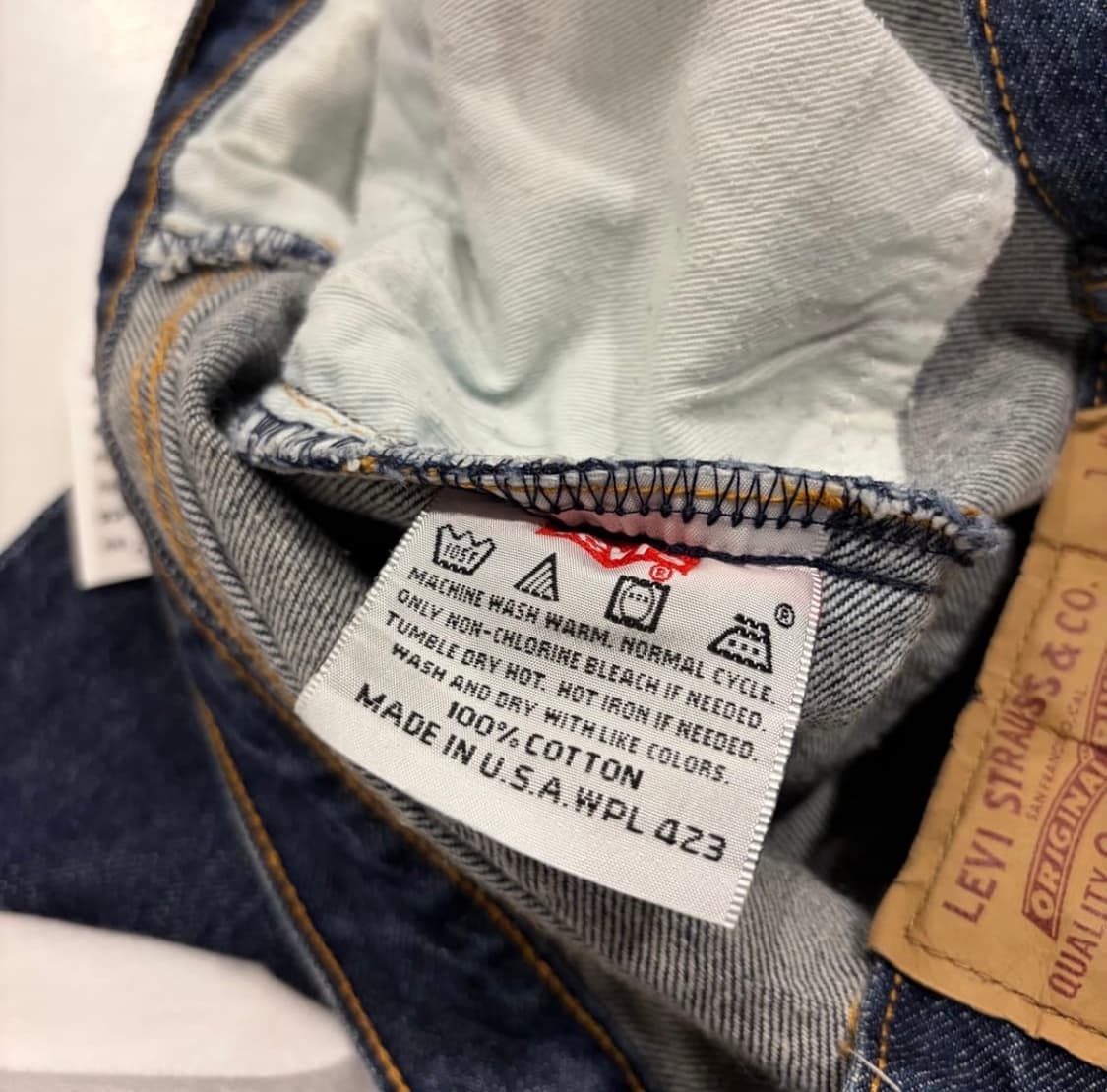 [34x32] 90s 리바이스 501USA 상품이미지9