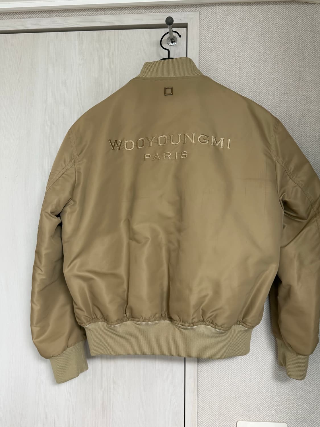 (46) 21ss 우영미 더블 레이어드 마원 점퍼 베이지 상품이미지4