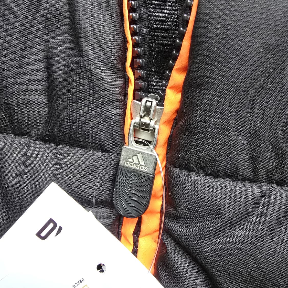 첼시FC 아디다스 UCL 챔피언스리그 패딩 점퍼 자켓 100 블랙/오렌지 상품이미지5