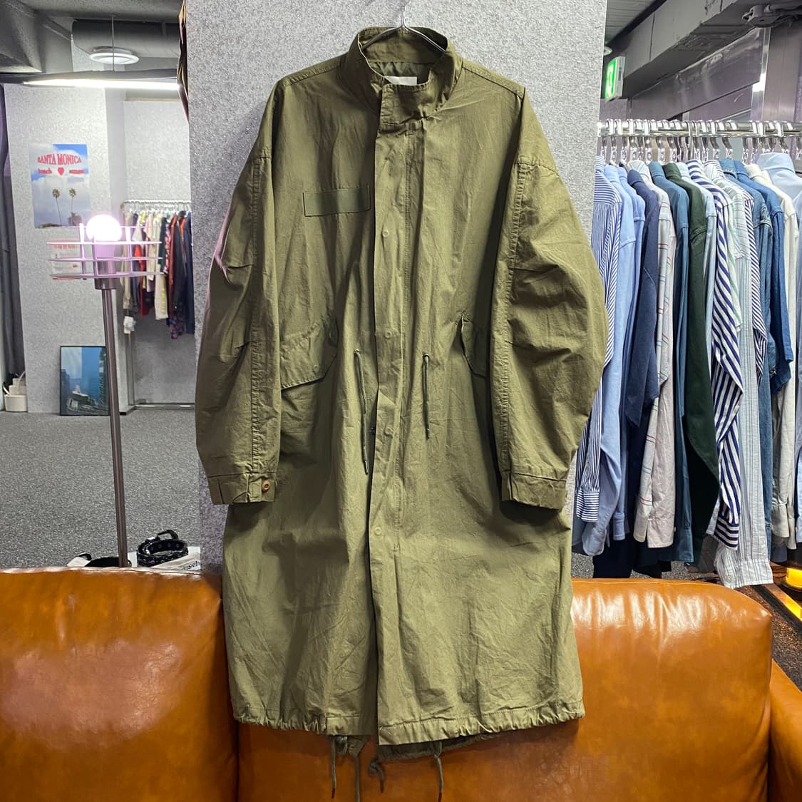 빈티지 M-65 카키 피쉬테일 야상 파카 B3920 상품이미지2